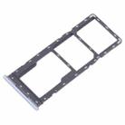 For Infinix Smart 8 X6525 5pcs SIM Card Tray + SIM Card Tray + Micro SD Card Tray (Silver) - 2