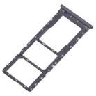 For Infinix Smart 8 HD 5pcs SIM Card Tray + SIM Card Tray + Micro SD Card Tray (Black) - 3