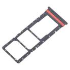 For Infinix Hot 40i X6528B 5pcs SIM Card Tray + SIM Card Tray + Micro SD Card Tray (Blue) - 3