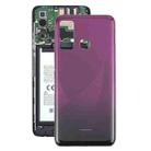 For Infinix Hot 9 X655 Original Battery Back Cover(Purple) - 1