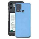 For Infinix Smart 6 Plus India X6823 Original Battery Back Cover(Blue) - 1