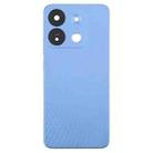 For Infinix Smart 7 HD X6516 Original Battery Back Cover(Blue) - 2