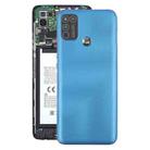 For Infinix Hot 10 Play Original Battery Back Cover(Blue) - 1