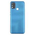 For Infinix Hot 10 Play Original Battery Back Cover(Blue) - 2
