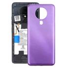 For Tecno Spark 6 Original Battery Back Cover(Purple) - 1