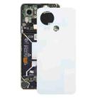 For Tecno Spark 10 5G Original Battery Back Cover(White) - 1