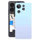 For Tecno Spark 20 Pro Original Battery Back Cover (Blue) - 1