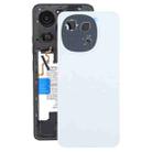 For Tecno Spark Go 1 Original Battery Back Cover(White) - 1