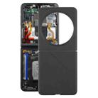 For Tecno Phantom V Flip Original Battery Back Cover(Black) - 1