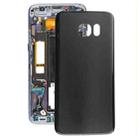 For Samsung Galaxy S7 SM-G930F Battery Back Cover(Black) - 1