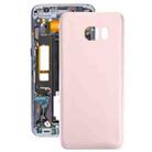 For Samsung Galaxy S7 SM-G930F Battery Back Cover(Pink) - 1