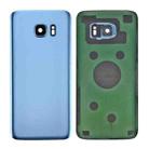 For Samsung Galaxy S7 SM-G930F Battery Back Cover with Camera Lens Cover (Blue) - 1