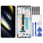 For Xiaomi Poco F6 Original LCD Screen Digitizer Full Assembly with Frame (Silver) - 1