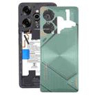 For Tecno Pova 6 Original Battery Back Cover(Green) - 1