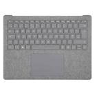 For Microsoft Surface Laptop 3 / 4 / 5 13.5 inch UK Keyboard with C Shell / Touch Board (Grey) - 2