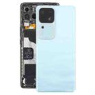 For vivo V30 5G Original Battery Back Cover with Camera Lens Cover(Aqua) - 1