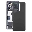 For vivo V29 OEM Battery Back Cover(Black) - 1