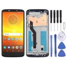 TFT LCD Screen for Motorola Moto E5(US Version)Digitizer Full Assembly with Frame (Black) - 1