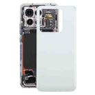 For Xiaomi 14 OEM Battery Back Cover(White) - 1