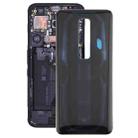 For ZTE nubia Red Magic 7 NX679J Glass Battery Back Cover(Black) - 1