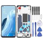 Original AMOLED LCD Screen For OPPO Reno7 SE 5G Digitizer Full Assembly with Frame - 1