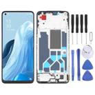 OLED LCD Screen For OPPO Reno7 SE 5G Digitizer Full Assembly with Frame / Fingerprint Identification - 1