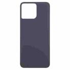 For ZTE Axon 50 Lite 8050 Glass Battery Back Cover(Black) - 2