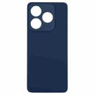 For ZTE Axon 60 Lite Glass Battery Back Cover with Adhesive(Blue) - 2