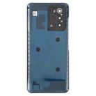 For ZTE Blade V40 Battery Back Cover with Adhesive / Camera Lens Cover(Black) - 3