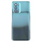 For ZTE Blade V40 Battery Back Cover with Adhesive / Camera Lens Cover(Blue) - 2