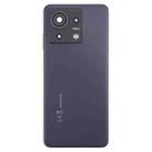 For ZTE Blade V50 Vita Battery Back Cover with Camera Lens Cover(Black) - 2