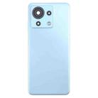 For ZTE Blade V50 Vita Battery Back Cover with Camera Lens Cover(Blue) - 2