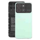 For ZTE Blade A35 Z2453 Battery Back Cover with Middle Frame / Camera Lens Cover(Green) - 1