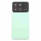 For ZTE Blade A35 Z2453 Battery Back Cover with Middle Frame / Camera Lens Cover(Green) - 2