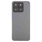 For ZTE Blade A55 Z2450 Battery Back Cover with Middle Frame / Camera Lens Cover(Black) - 2