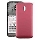 For Nokia C1 Plus Original Battery Back Cover(Red) - 1