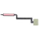 For Nokia C32 Original Fingerprint Sensor Flex Cable (Pink) - 1