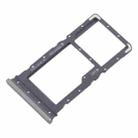 For Nokia C110 Original SIM Card Tray + Micro SD Card Tray (Black) - 2