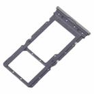 For Nokia C110 Original SIM Card Tray + Micro SD Card Tray (Black) - 3