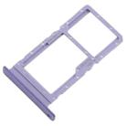 For Nokia G42 Original SIM Card Tray + SIM Card Tray / Micro SD Card Tray (Purple) - 2