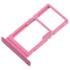 For Nokia G42 Original SIM Card Tray + SIM Card Tray / Micro SD Card Tray (Red) - 2