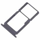 For Nokia G50 Original SIM Card Tray + SIM Card Tray / Micro SD Card Tray (Black) - 2