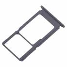 For Nokia G50 Original SIM Card Tray + SIM Card Tray / Micro SD Card Tray (Black) - 3