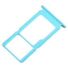 For Nokia G50 Original SIM Card Tray + SIM Card Tray / Micro SD Card Tray (Blue) - 3