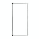 For ZTE Nubia Z70 Ultra NX733J NX736J Front Screen Outer Glass Lens with OCA Optically Clear Adhesive (Black) - 2