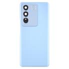 For vivo V27 / V27 Pro Battery Back Cover with Camera Lens Cover(Blue) - 2