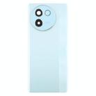 For vivo V30e Battery Back Cover with Camera Lens Cover(Blue) - 2