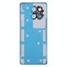 For vivo V30e Battery Back Cover with Camera Lens Cover(Blue) - 3