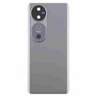 For vivo V40 Battery Back Cover with Camera Lens Cover(Gray) - 2