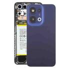 For OPPO Reno13 Original Battery Back Cover with Camera Lens Cover(Dark Blue) - 1